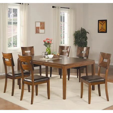 7 Piece Dining Table and Chair Set